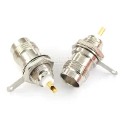 Tnc-ky 50 Ohm Panel Fixed Full Copper 50 Ohm Tnc Panel Fixed Socket Tnc Female1