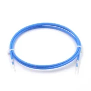 Trrg316 Blue Sheathed Silver-plated Wire Trb Special Cable Three-coaxial Double-layer Shielded Rf Coaxial Line1