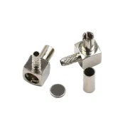Ts9 Elbow Antenna Adapter Full Copper Nickel-plated Ts9-jw1.5 To Rg316 Rg174 Feeder Connector1