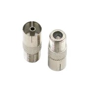 Tv Set-top Box Adapter F British Female To Tv Female Dual-channel Rf Cable Tv Adapter1