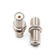 Uhf Female To Uhf Female Nut Fixed Adapter Uhf-kky M Female M Seat Straight Through Head Double Pass Conversion Head1