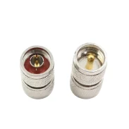 Uhf Male To N Male Rf Connector Uhfjnj Antenna Connector M Socketsl16 Antenna Adapter1