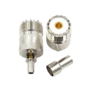 Uhf-k-3 Window Type Welding Rf Connector Feeder Crimping Connector Sl16-k Female Coaxial Connector1