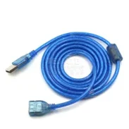 Usb Data Extension Cable Male To Female Male To Male 0.5m1m1.5m3m5 Meters Computer U Disk Keyboard Mouse Printer Transmission Extension Cable Usb Light Fan Charging Connector1