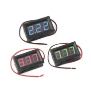 Voltage Meter Head Ac 70v~500v Two-line Led Digital Display Two-line Digital Voltage Meter Ac220v Mains 380v1