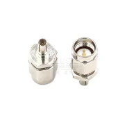 Wireless Network Card Adapter Sma Internal Thread Internal Pin To Crc9 Internal Pin Sma-jcrc9-j Nickel-plated Adapter1